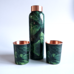 Varinis Spalvotos Gertuvės ir Stiklinių Rinkinys