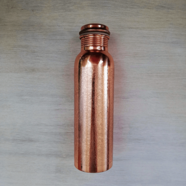 Copper Bottle with Designer Engraving