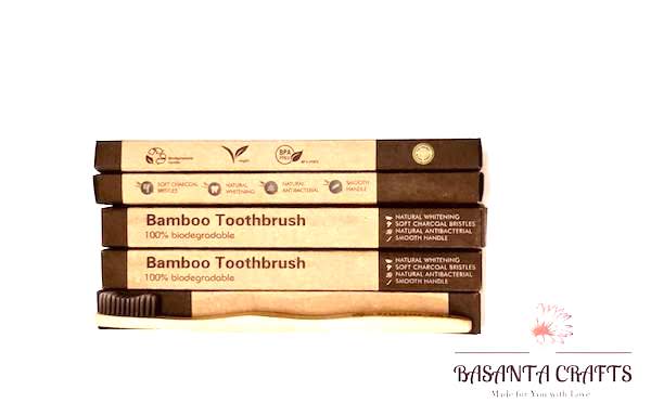 Bamboo Charcoal and Toothbrush